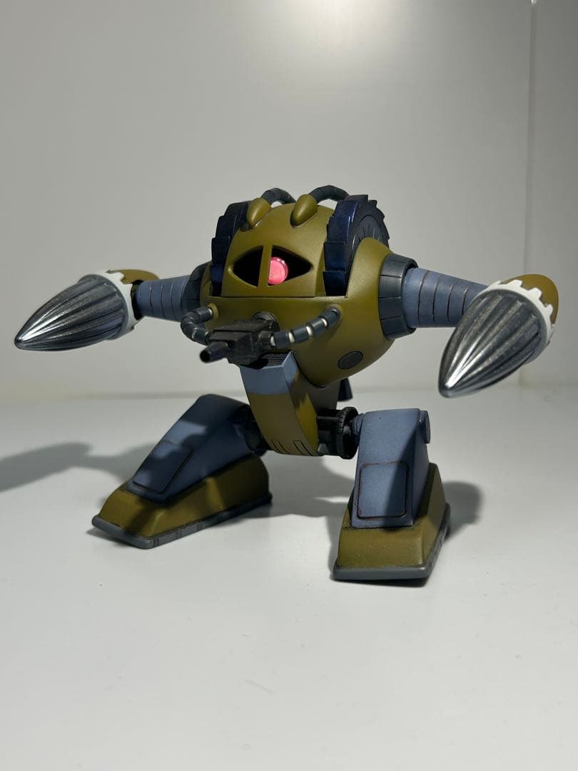 プラモデル　ガンプラ　模型　組立済　旧　1/144 完成品　全塗装　アッグ　改修