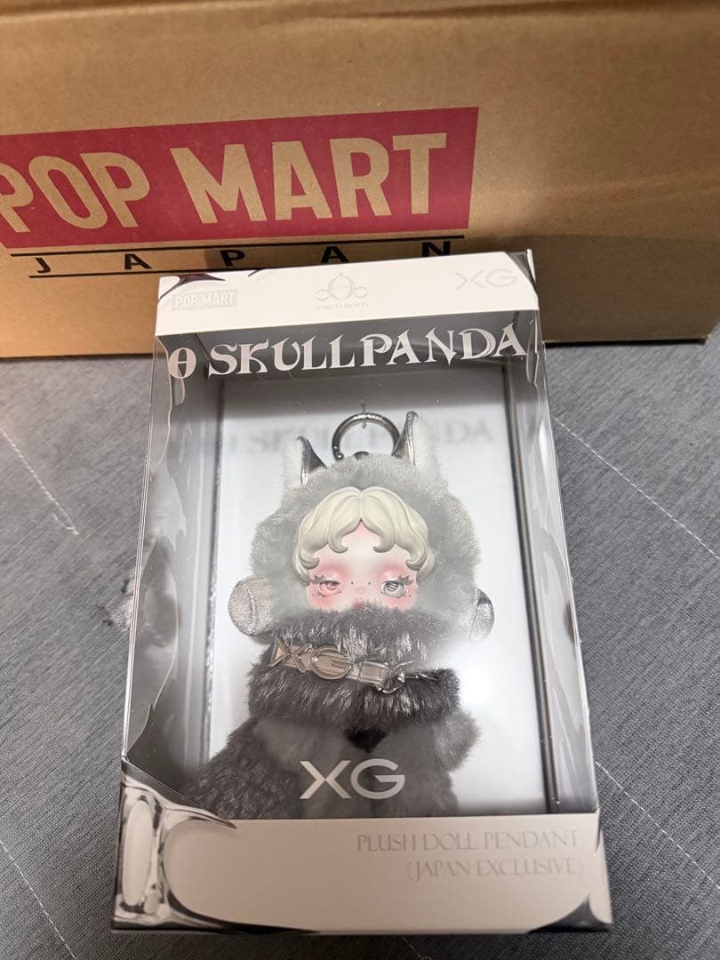 ®*️様 スカルパンダSKULLPANDA × XG ぬいぐるみペンダント 日本