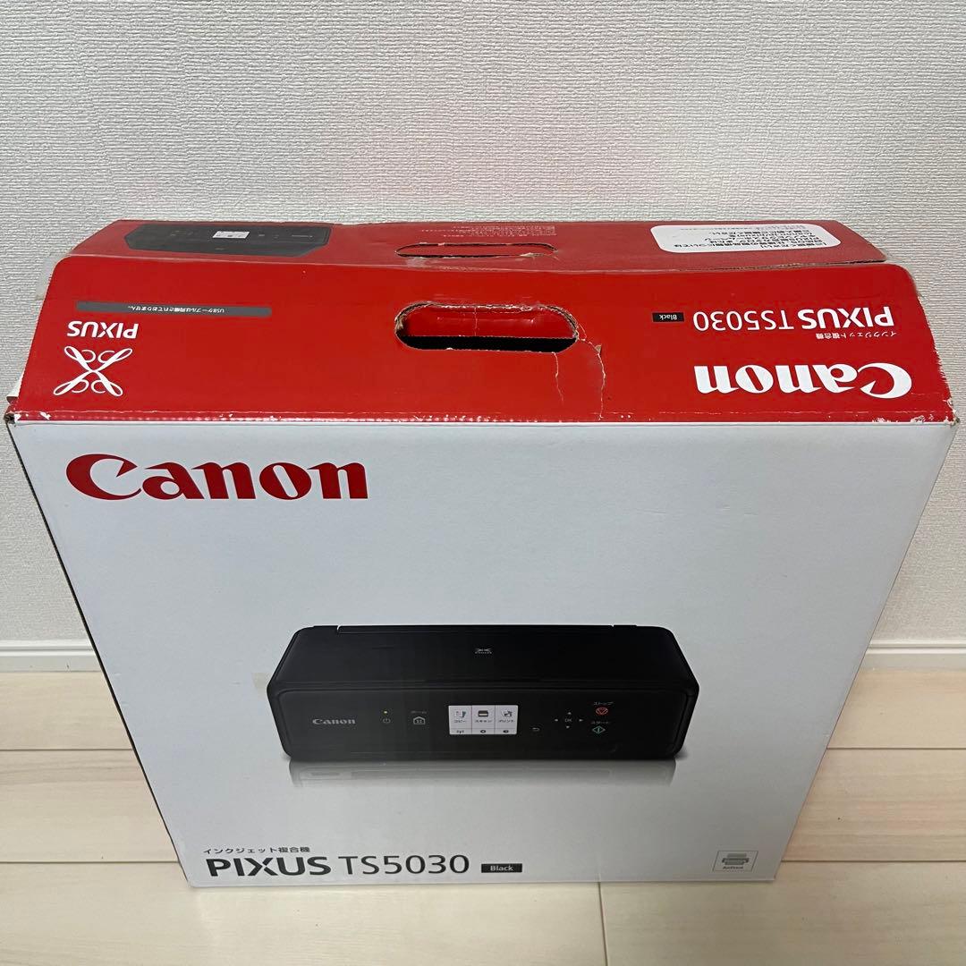 Canon インクジェットプリンター複合機 TS5030 BK ブラック
