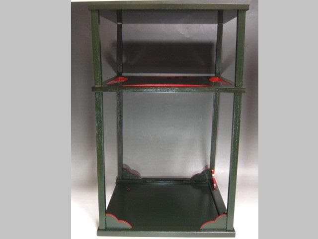 ★　駒沢利斎　糸巻棚　表千家　十三代　即中斎の花押がございます★x517