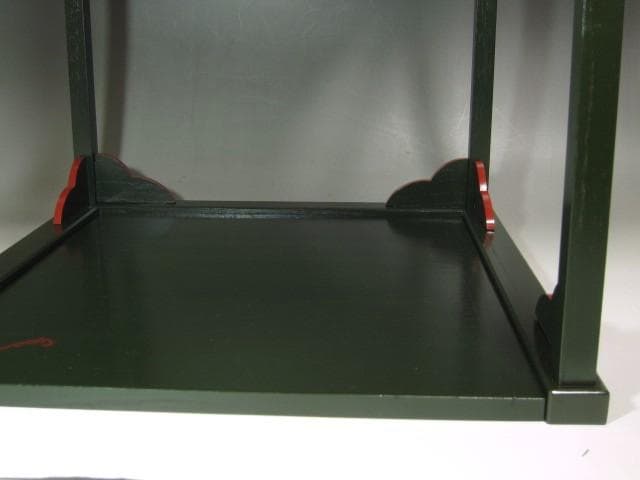 ★　駒沢利斎　糸巻棚　表千家　十三代　即中斎の花押がございます★x517