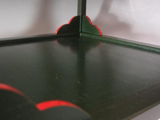 ★　駒沢利斎　糸巻棚　表千家　十三代　即中斎の花押がございます★x517