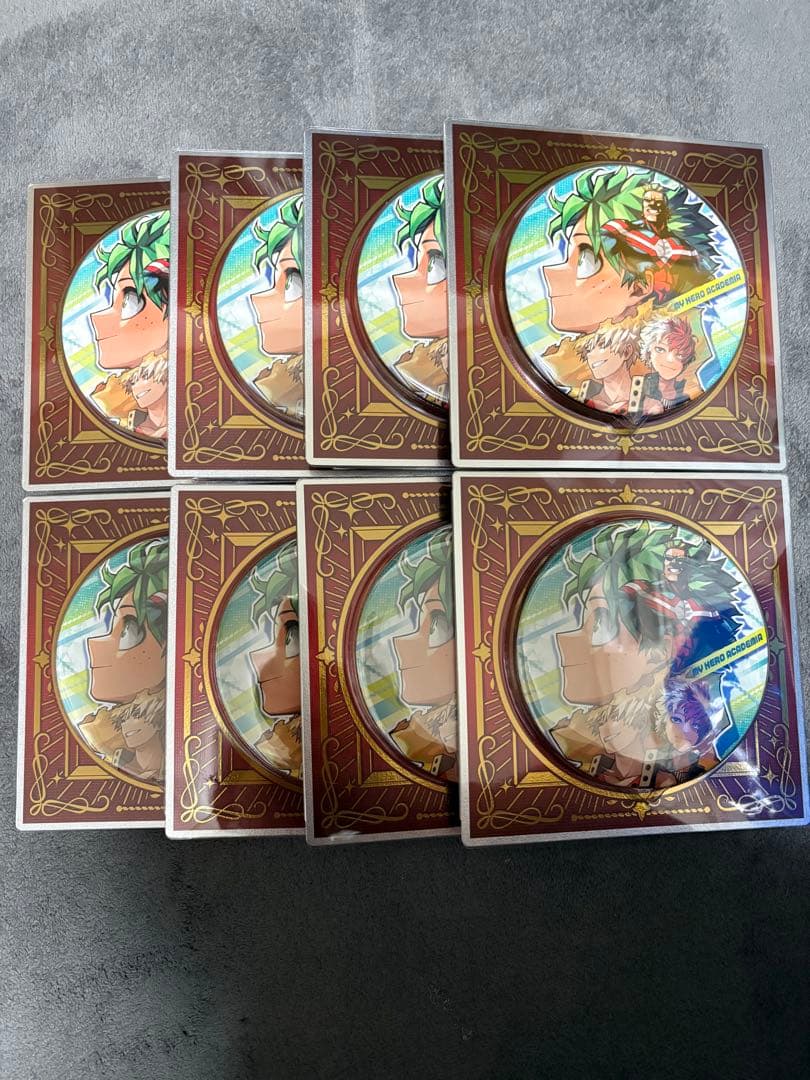 ヒロアカ ジャンプフェスタ ジャンフェス BIG缶バッジ 8枚セット