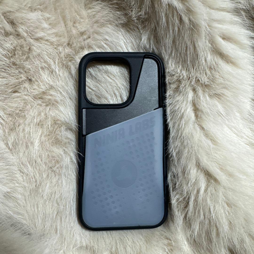 NINJA LABS Flex Pouch ケース ブラック/グレー