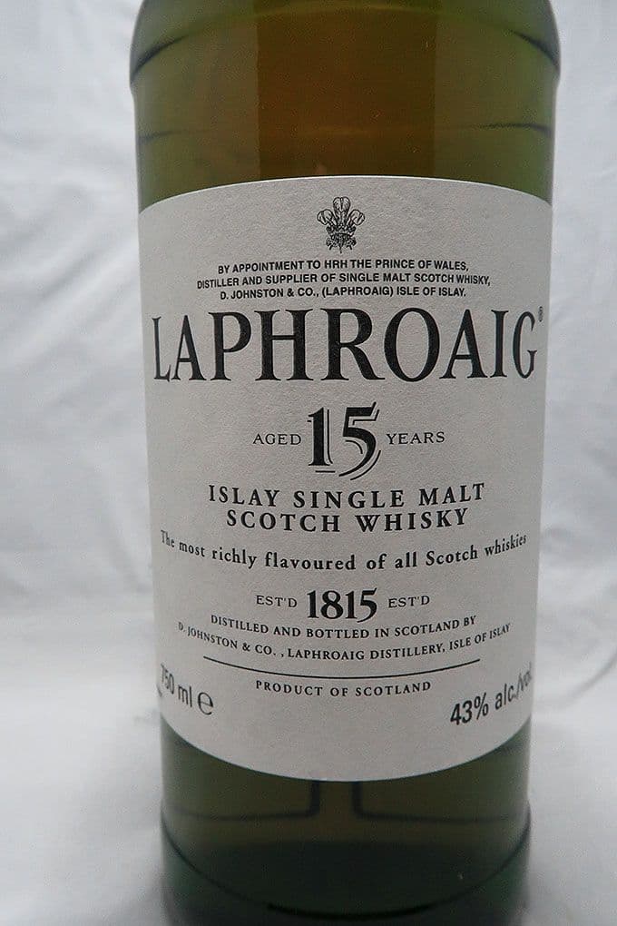 ラフロイグ(LAPHROAIG) １５年 シングルモルトウィスキー