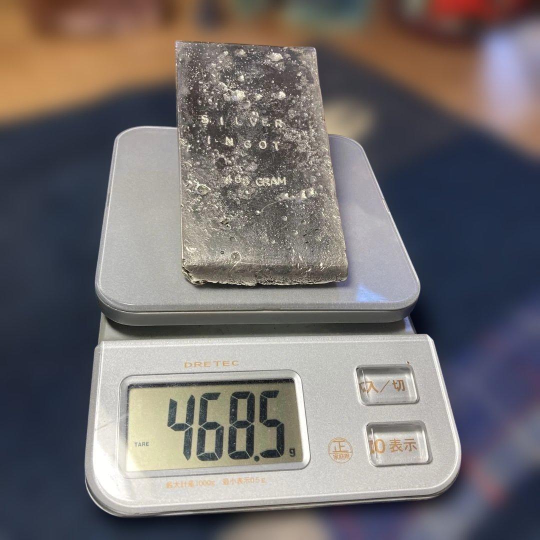\(//∇//)\…世界に一つだけのオリジナル銀塊だょぉ〜銀製作…パート2