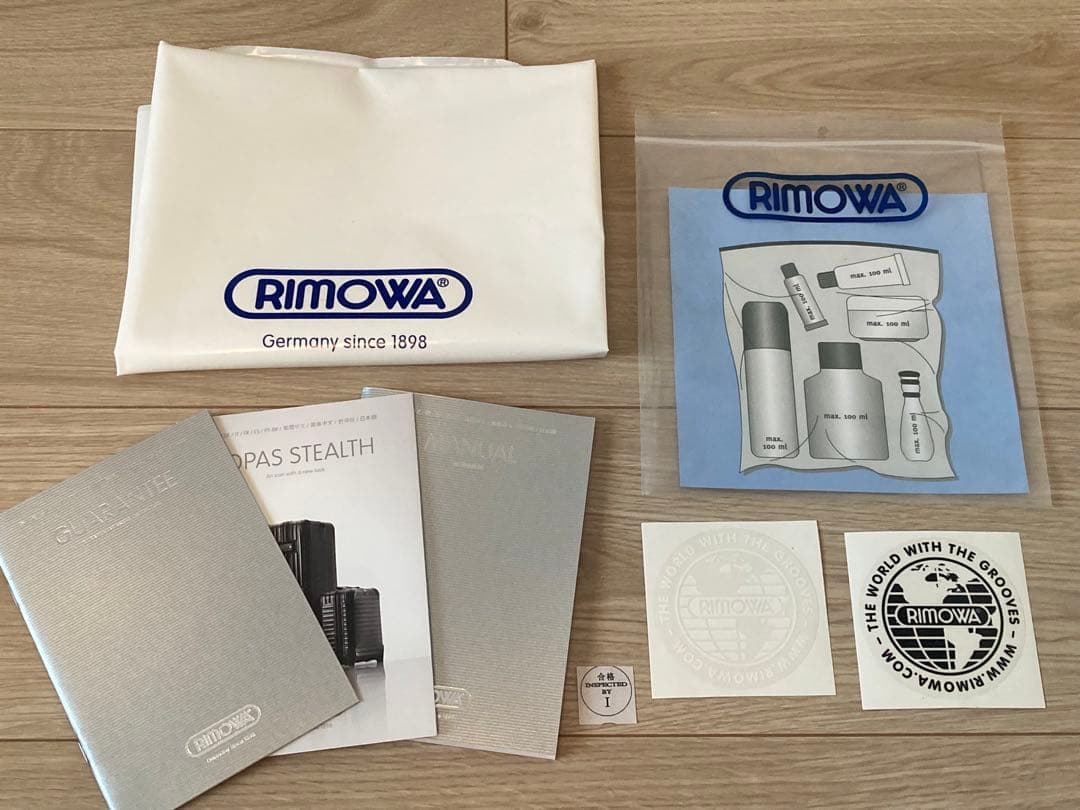 ★ RIMOWA リモワ　ステルス　ビジネストロリー4輪　ブラック　重厚感
