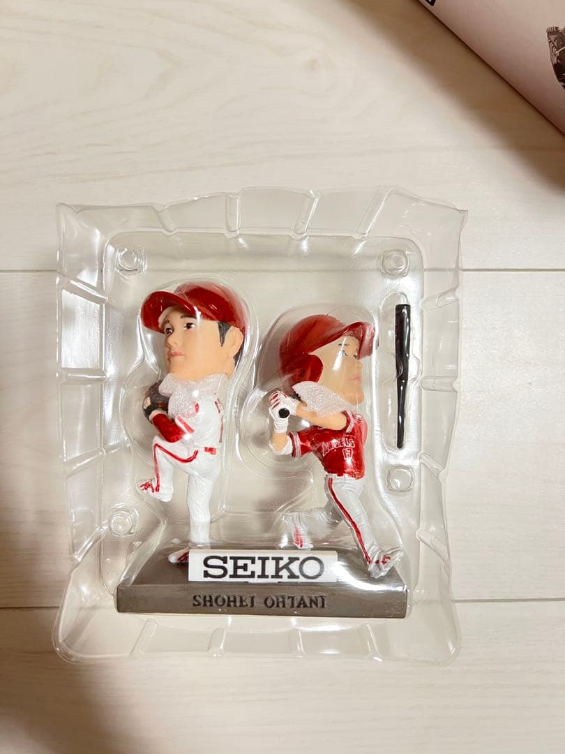 【非売品・激レア】大谷翔平ボブルヘッドフィギュア（エンゼルス）SEIKO限定特典