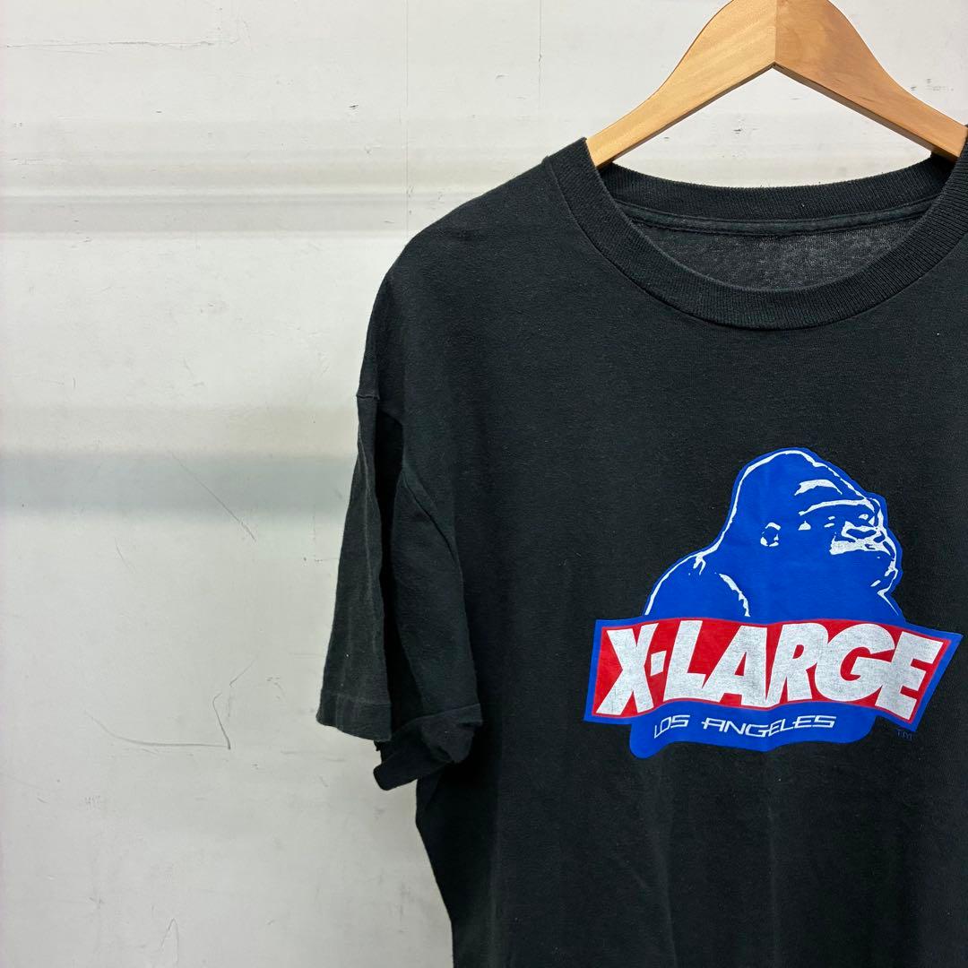 90s 初頭 当時物 X-LARGE エクストララージ Tシャツ XL相当