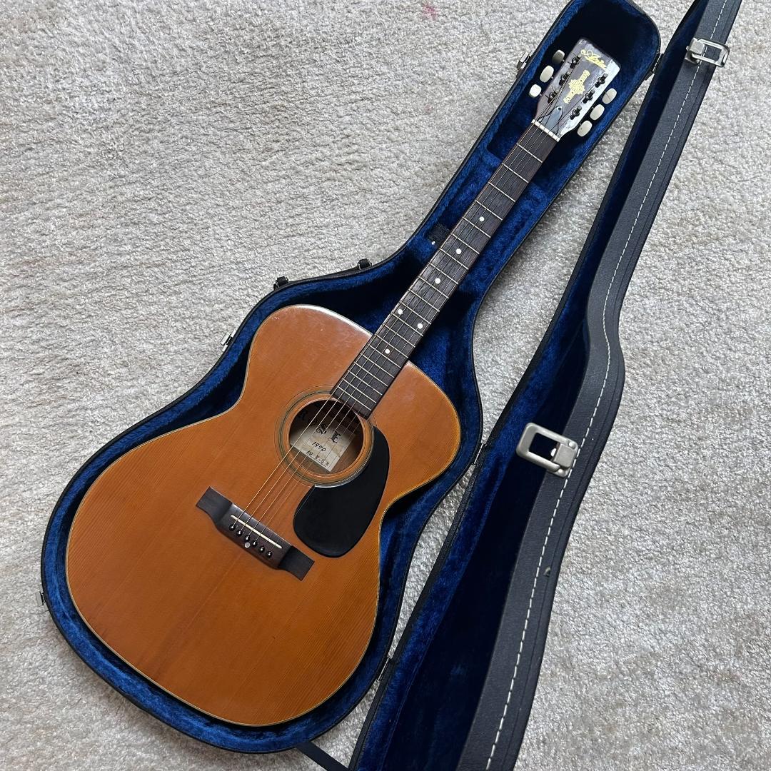 ジャパンヴィンテージ　Aria アコースティックギター ハードケース付き