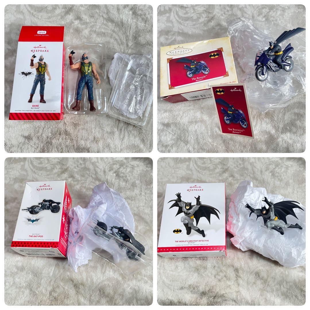 クリスマスオーナメント ホールマーク　バッドマン　まとめ売り　フィギュア