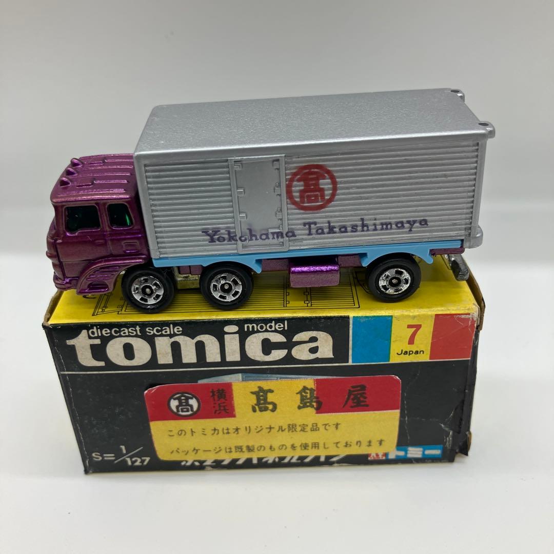 黒箱日本製トミカ高島屋ふそうパネルバン