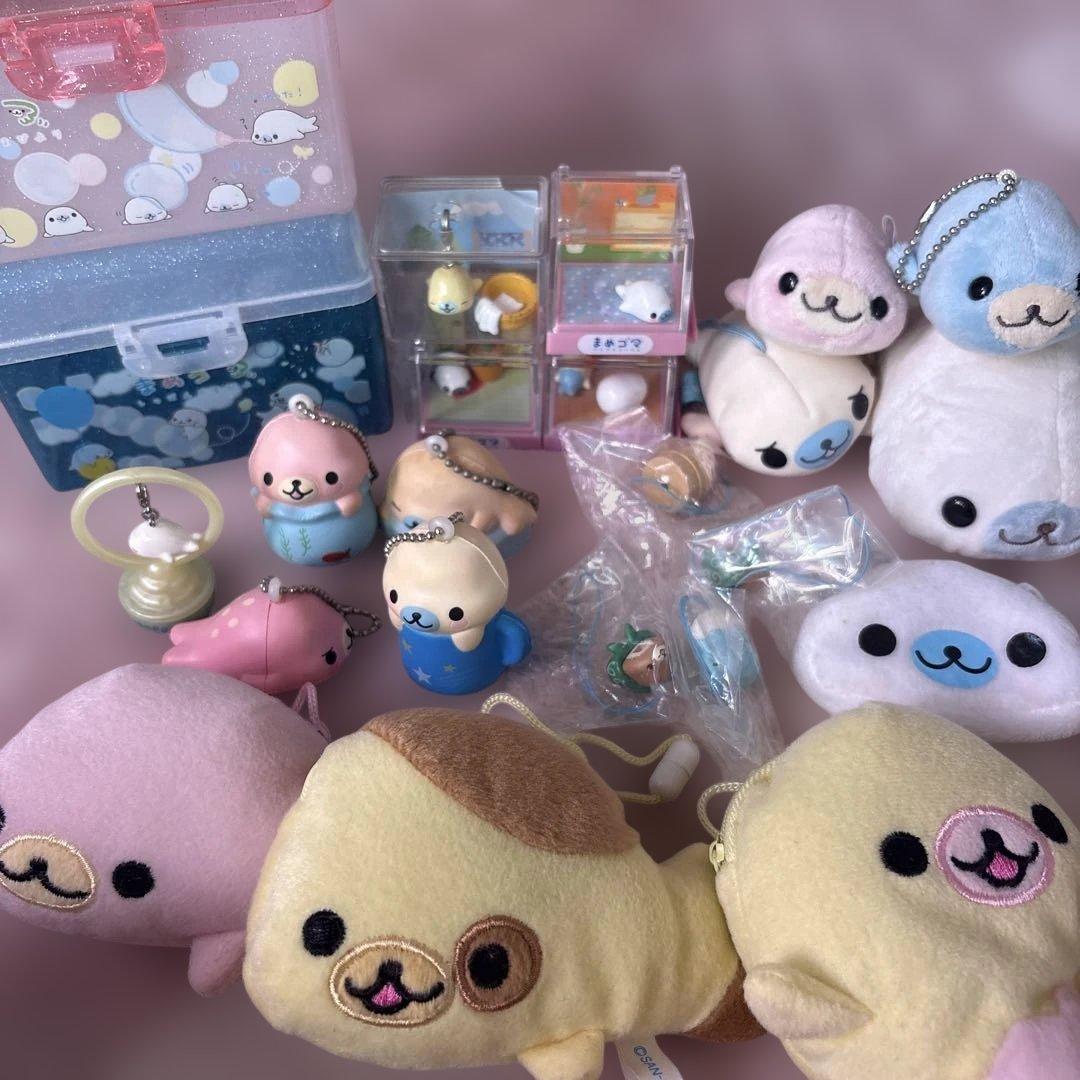 まめゴマグッズぬいぐるみ　まめゴマリウム 平成レトロ　セール