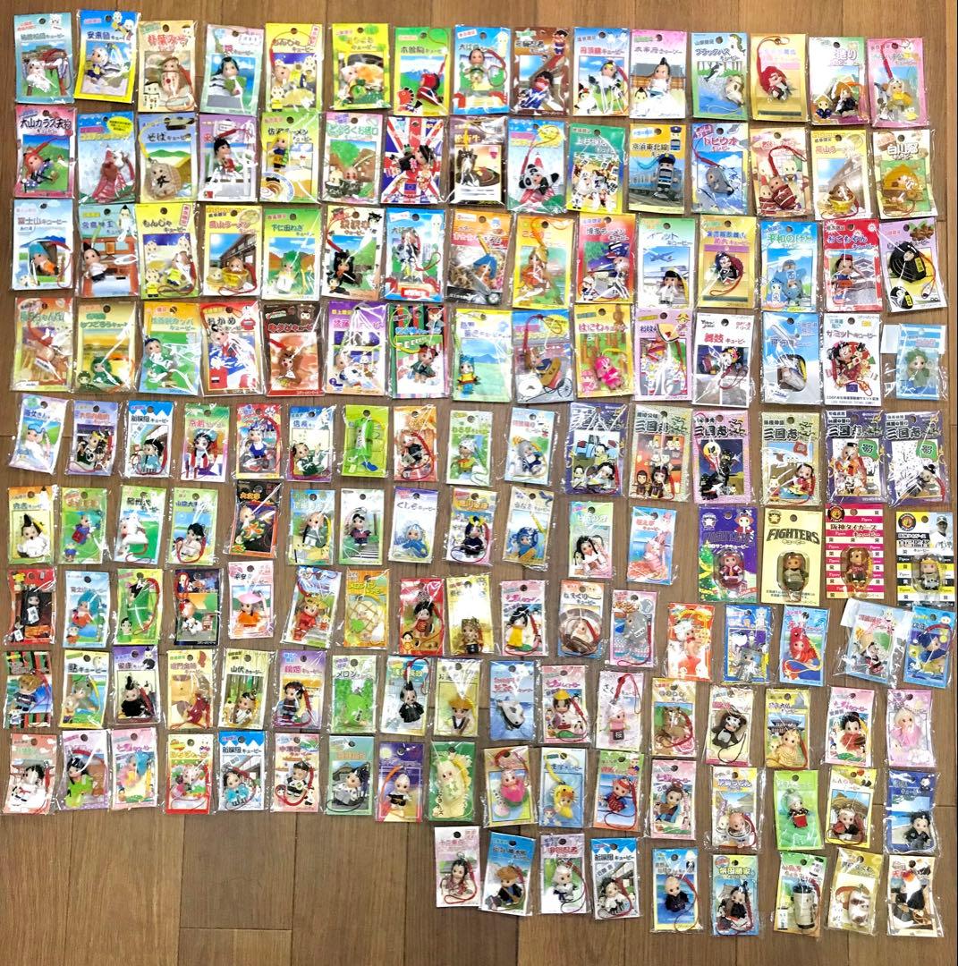 ご当地キューピー　152個まとめ売り その中で FIGHTERS 2個阪神2個