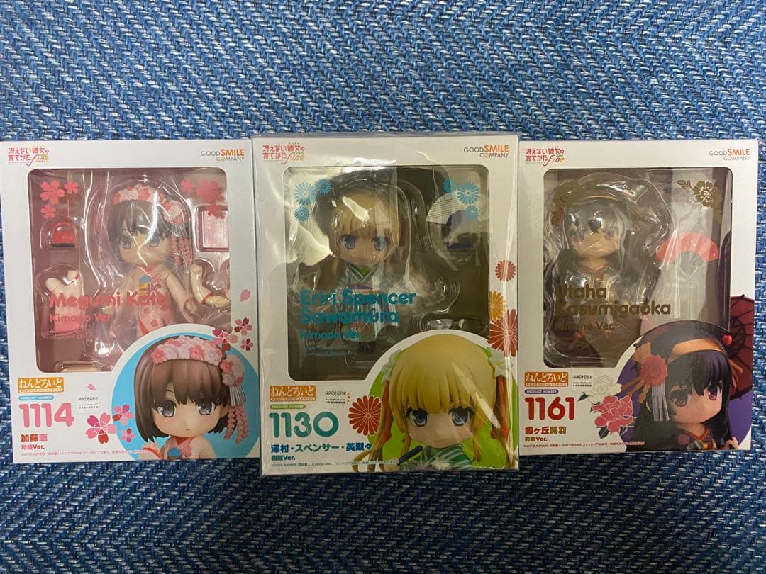 GOOD SMILE COMPANY ねんどいろ 冴えカノ着物セット