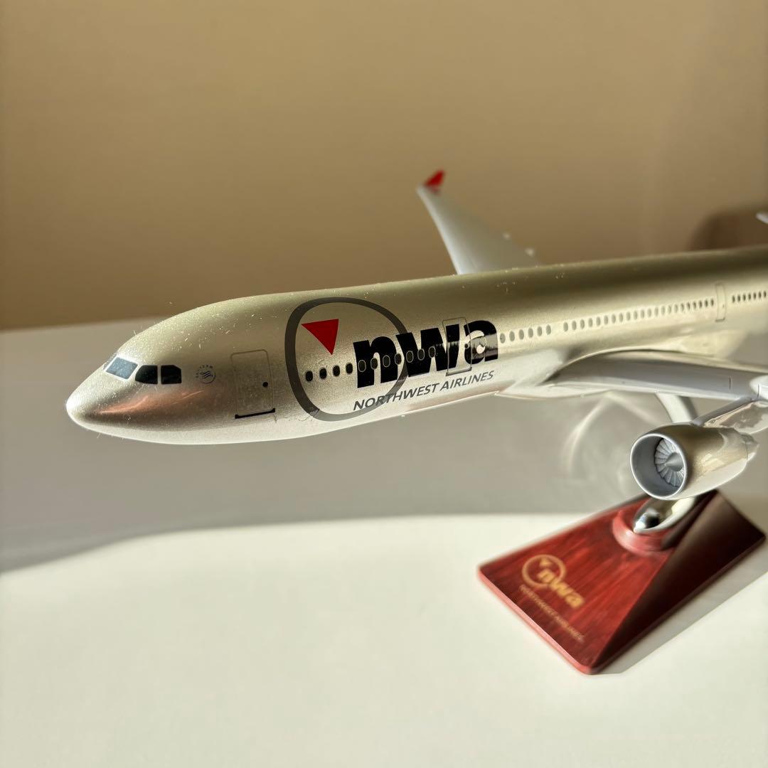 SALE中 【匿名配送】ノースウエスト 航空機 飛行機 模型 nwa モデル