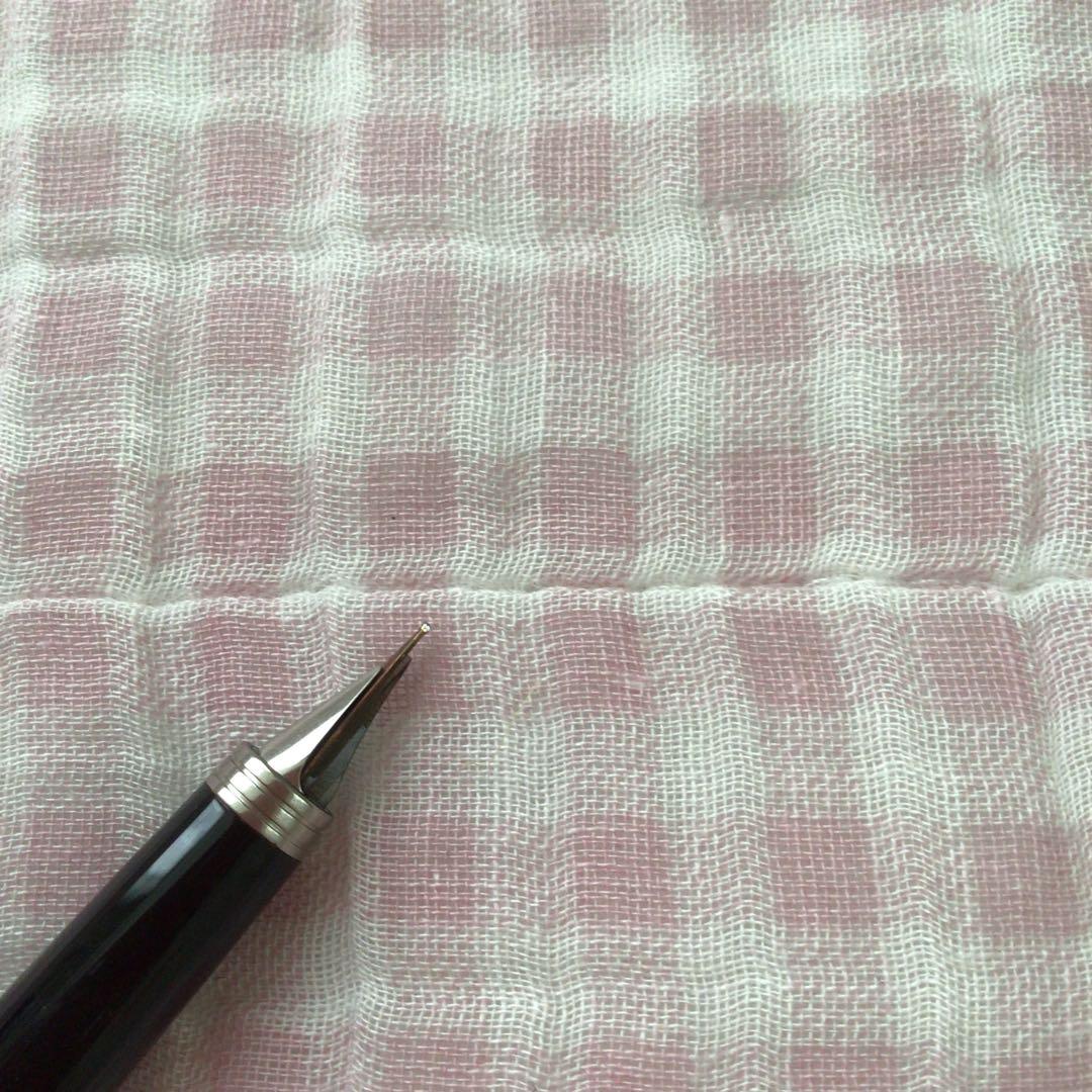 プラチナ 14K 14金 万年筆 ショート 両面書き 2way 中字 黒 廃盤