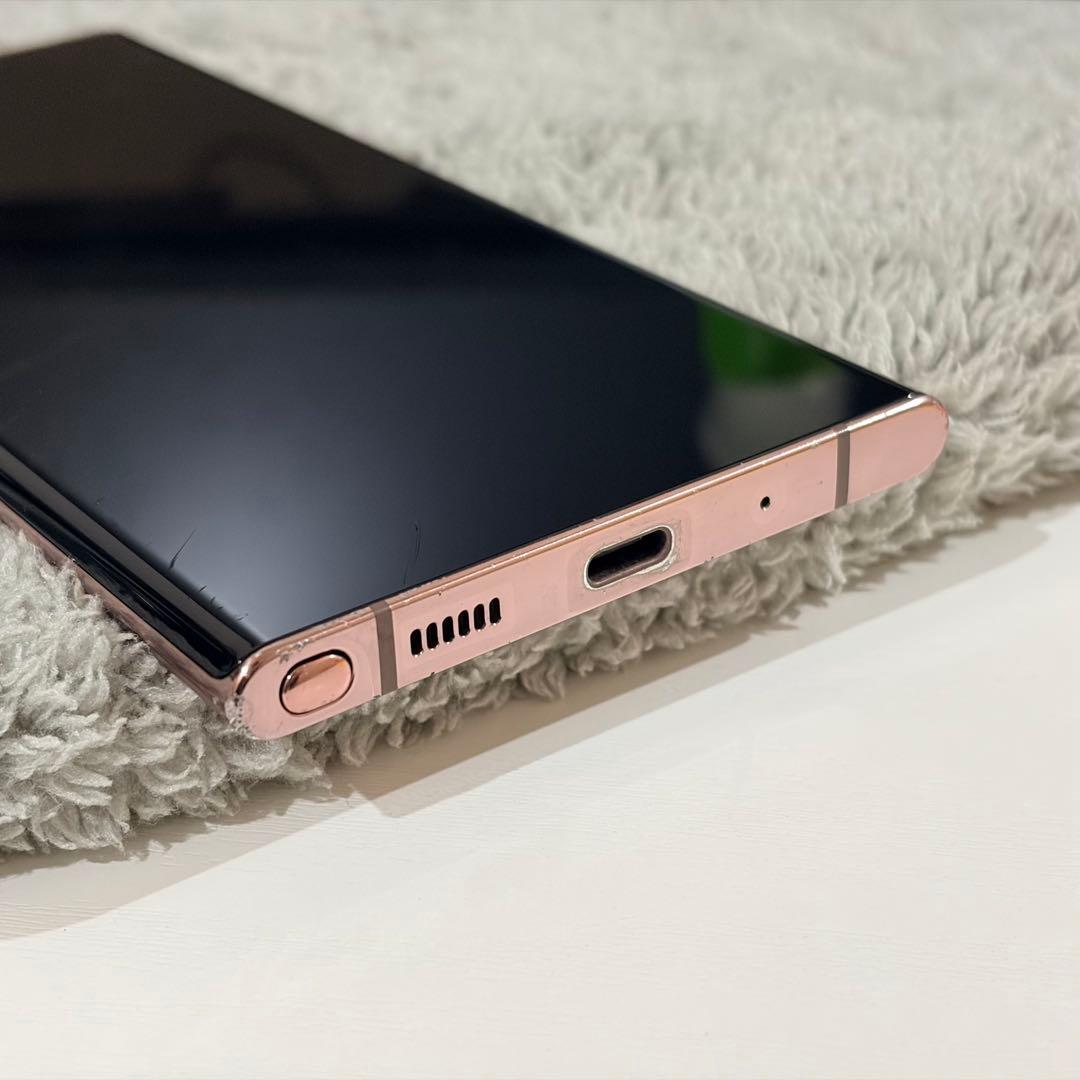 au版 Samsung Galaxy Note 20 Ultraブロンズ