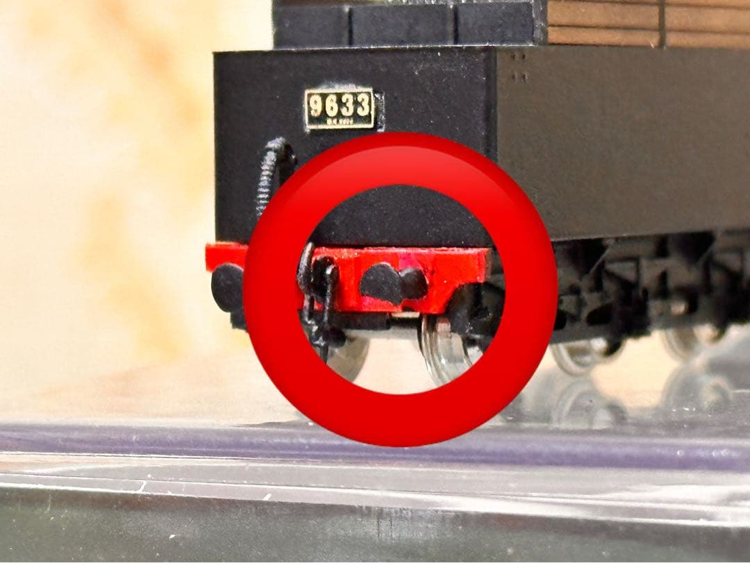 【個人作品】Nゲージ 9600型蒸気機関車 空制化前仕様