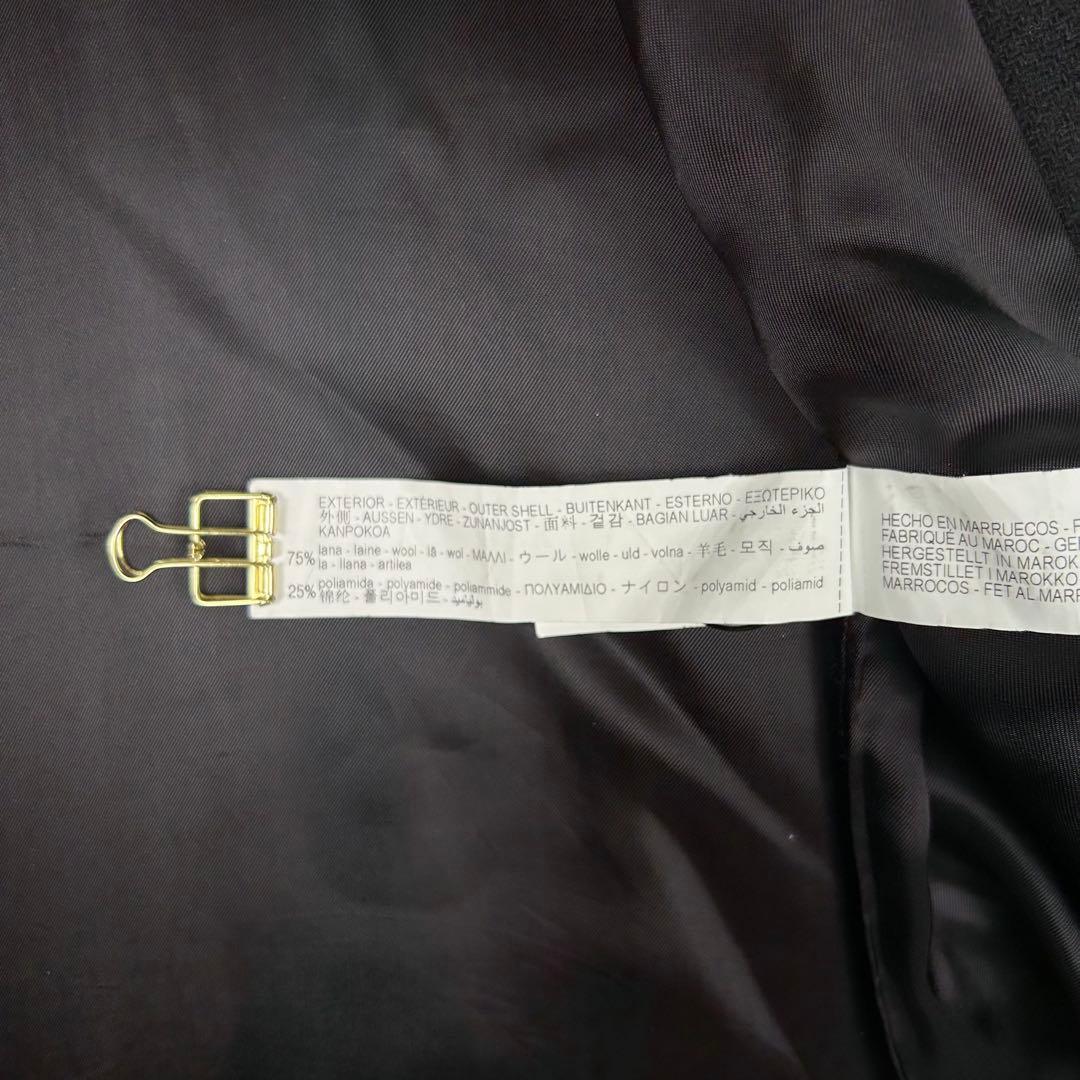 人気モデル♡ZARA MANTECO ダブルチェスターコート ブラック 大きい