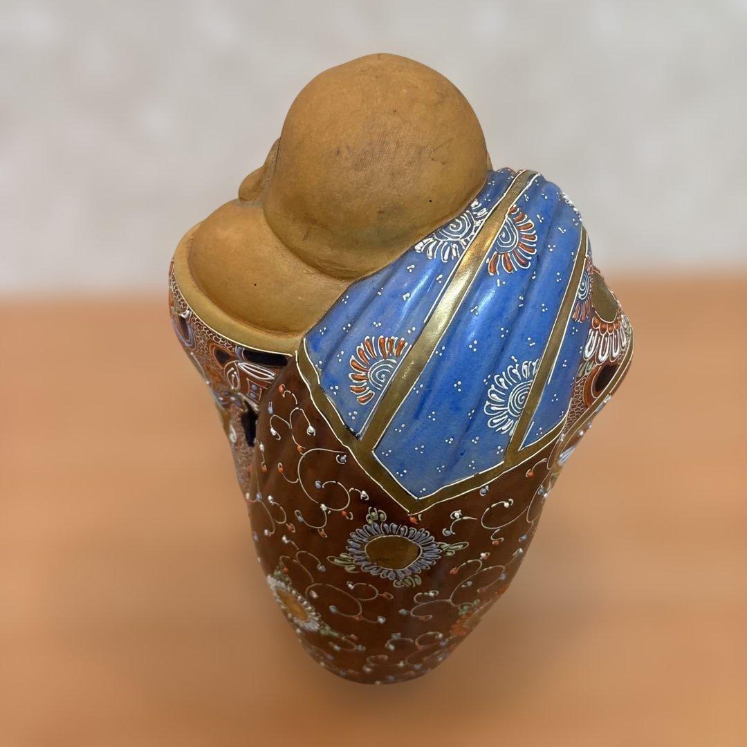 布袋様　布袋尊 九谷焼 縁起物　骨董　アンティーク