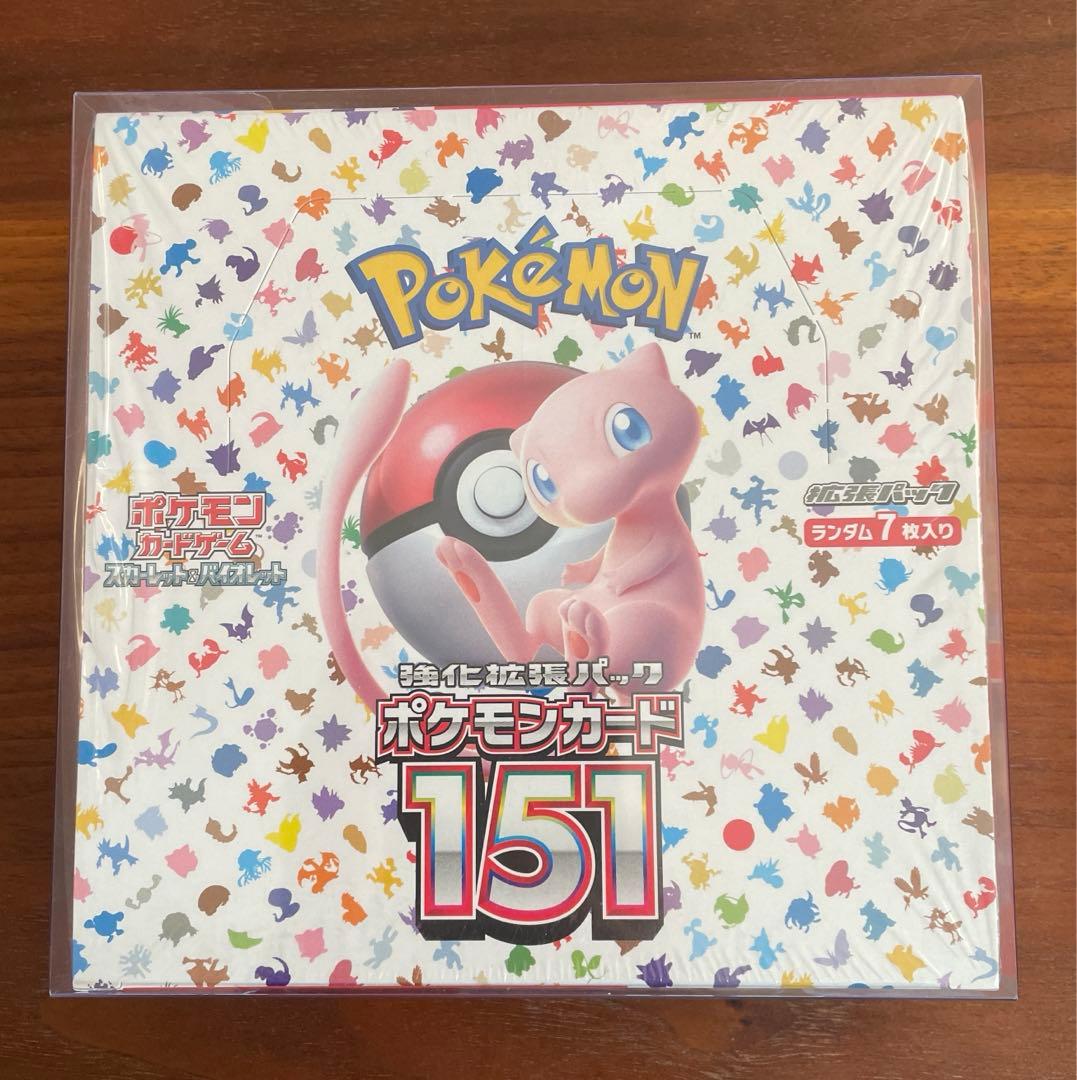 ポケカ　151 シュリンク付き　1BOX