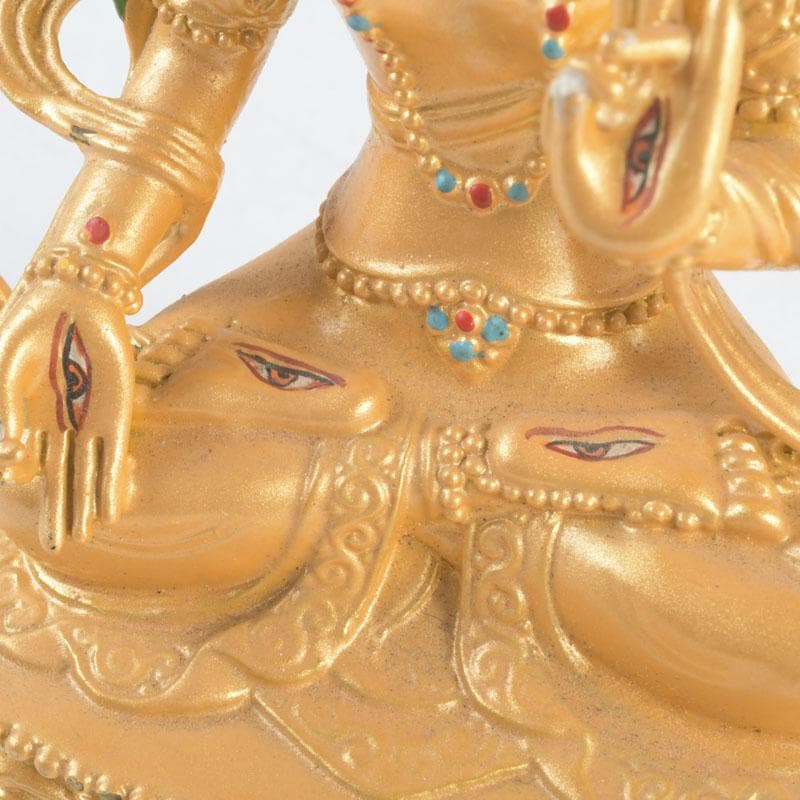 仏教美術　古銅鍍金　チベット仏　仏像　置物　V　9358