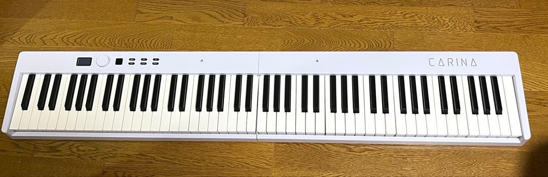 Carina カリーナ 折りたたみ 電子ピアノ 88鍵盤 ホワイト
