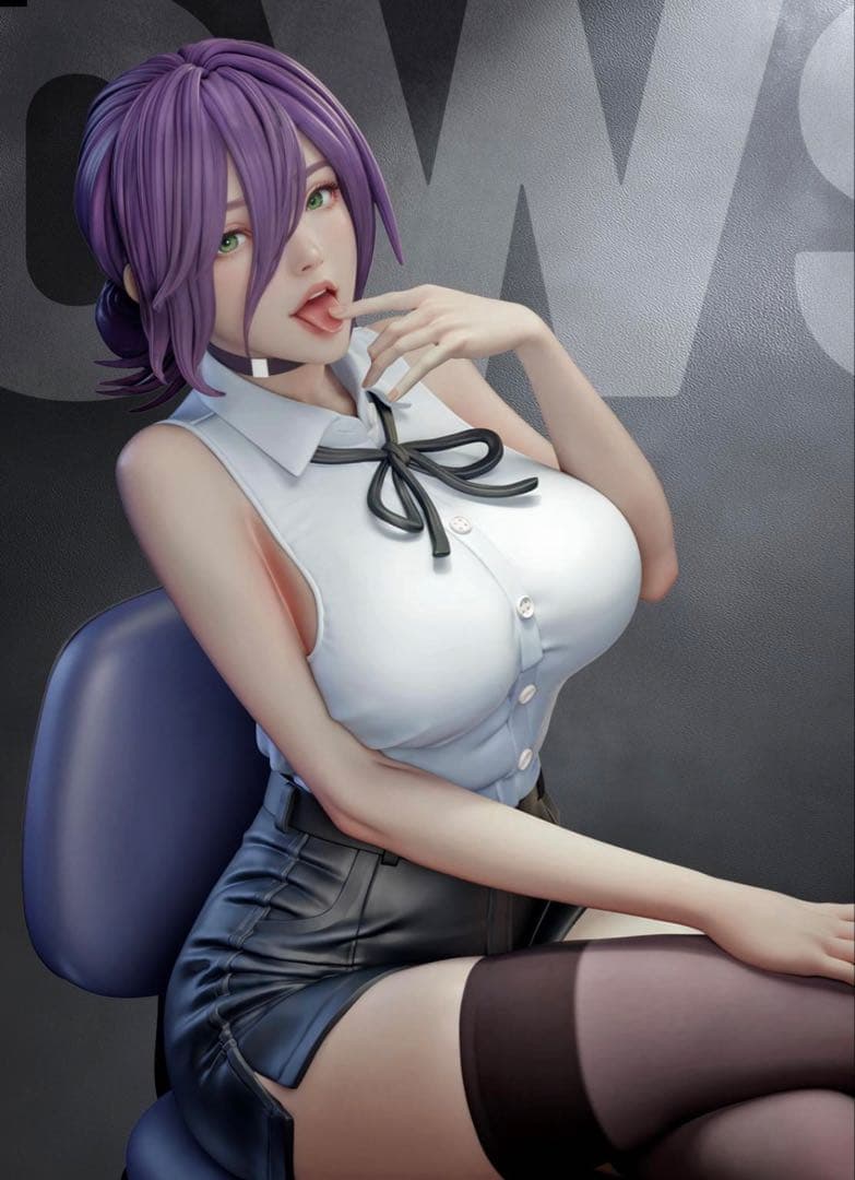 レゼ　ガレージキット　ガレキ　未塗装未組立　1／7スケール　美女