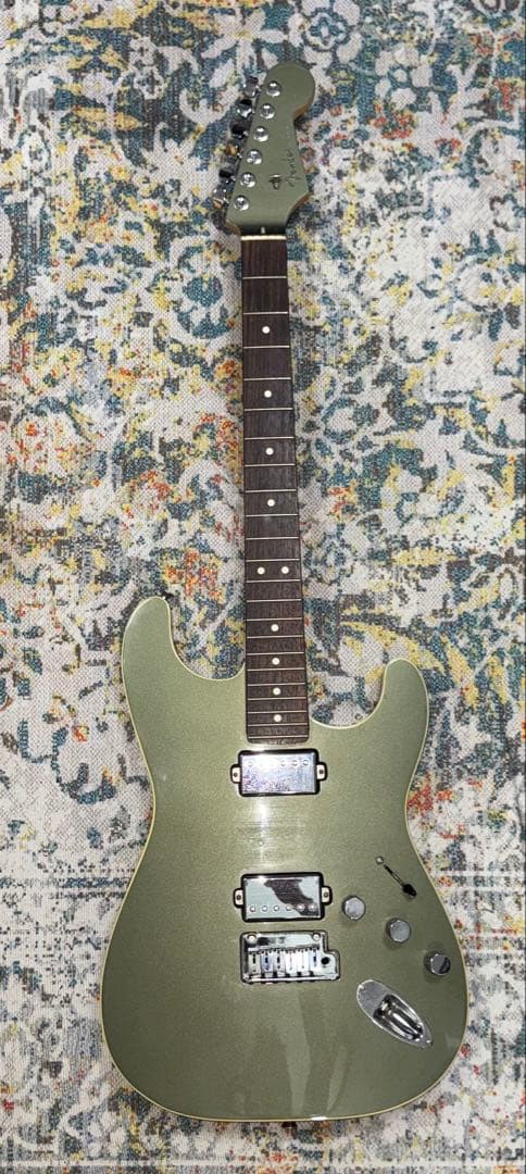 オリーブグリーン エレキギター