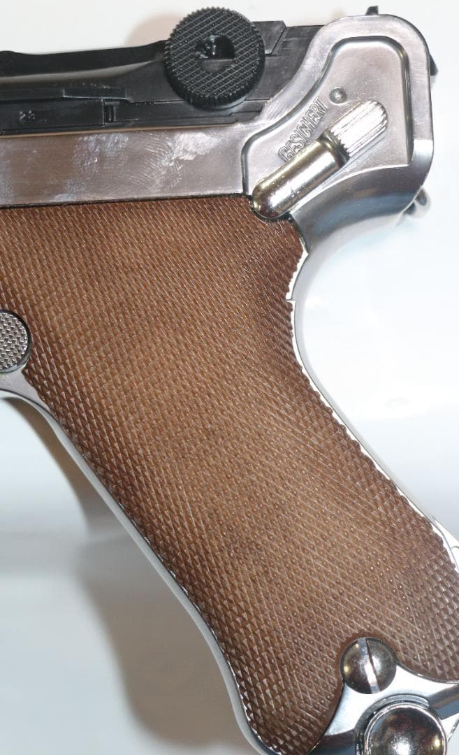 MGC製ABS樹脂モデルガン ルガー Ｐ－０８フレームシルバー　　SPG合法品