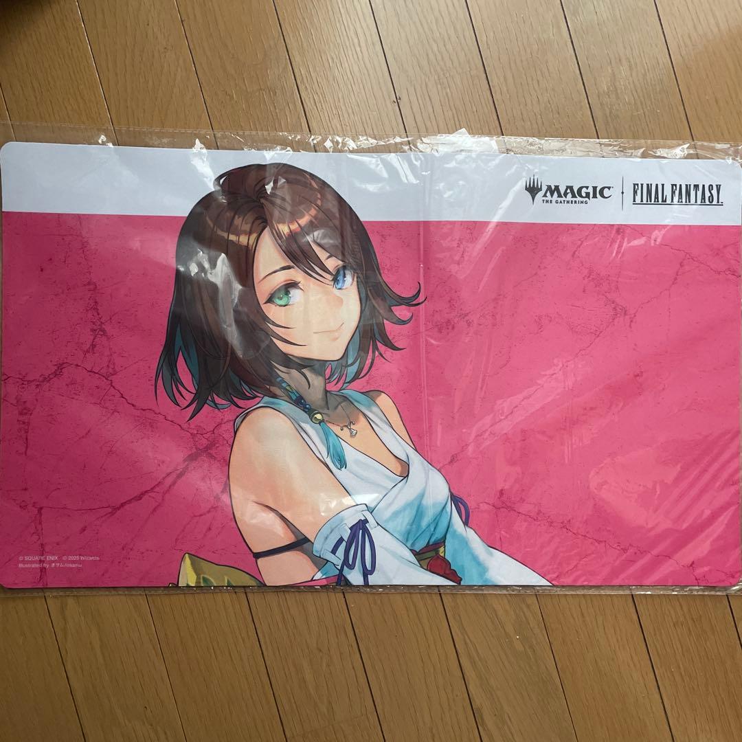 M*y様 mtg プレイマット　ファイナルファンタジー　ユウナ