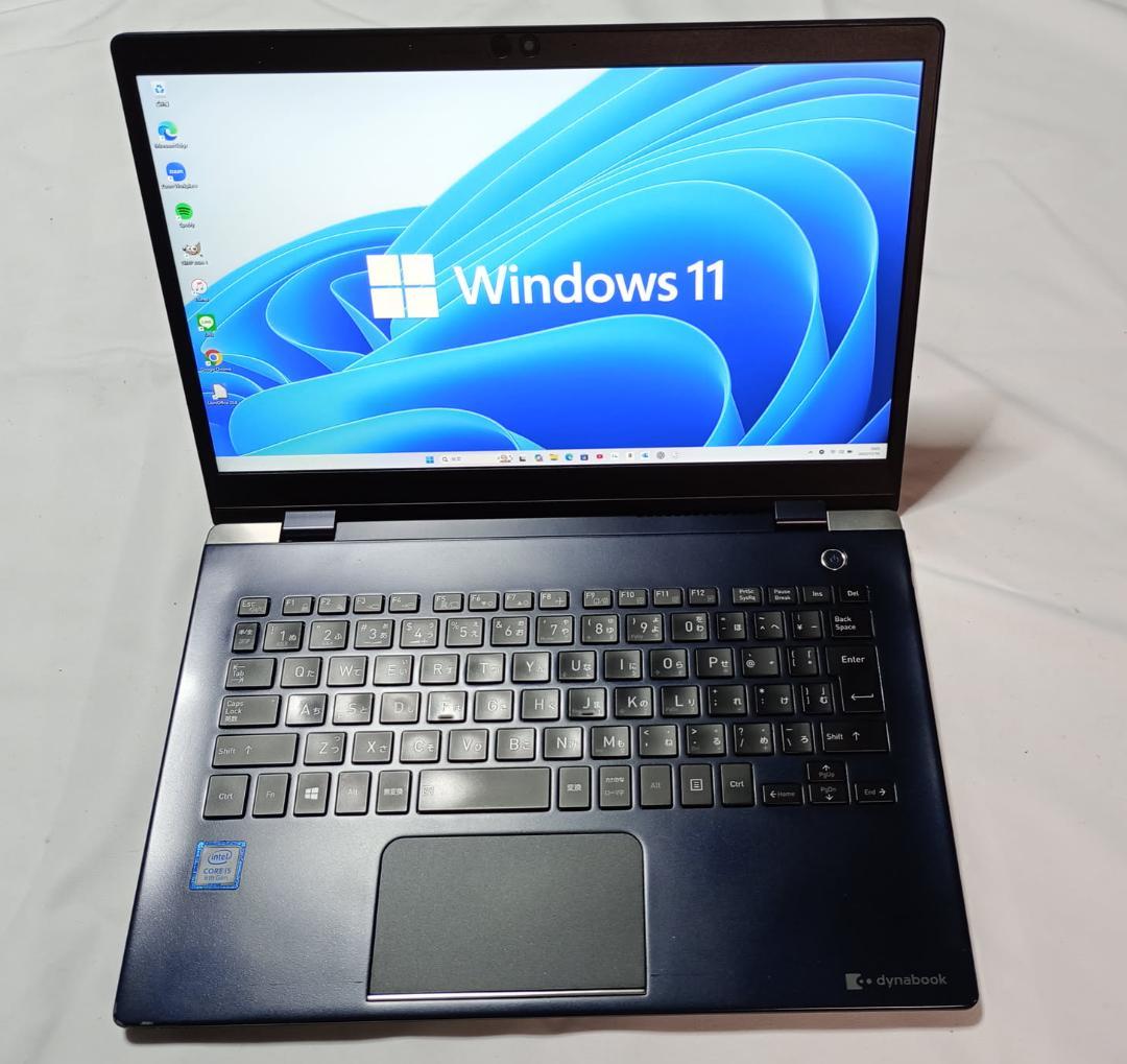 【美品】Dynabook 超軽量779g 8世代 i5/8G/256G オフィス