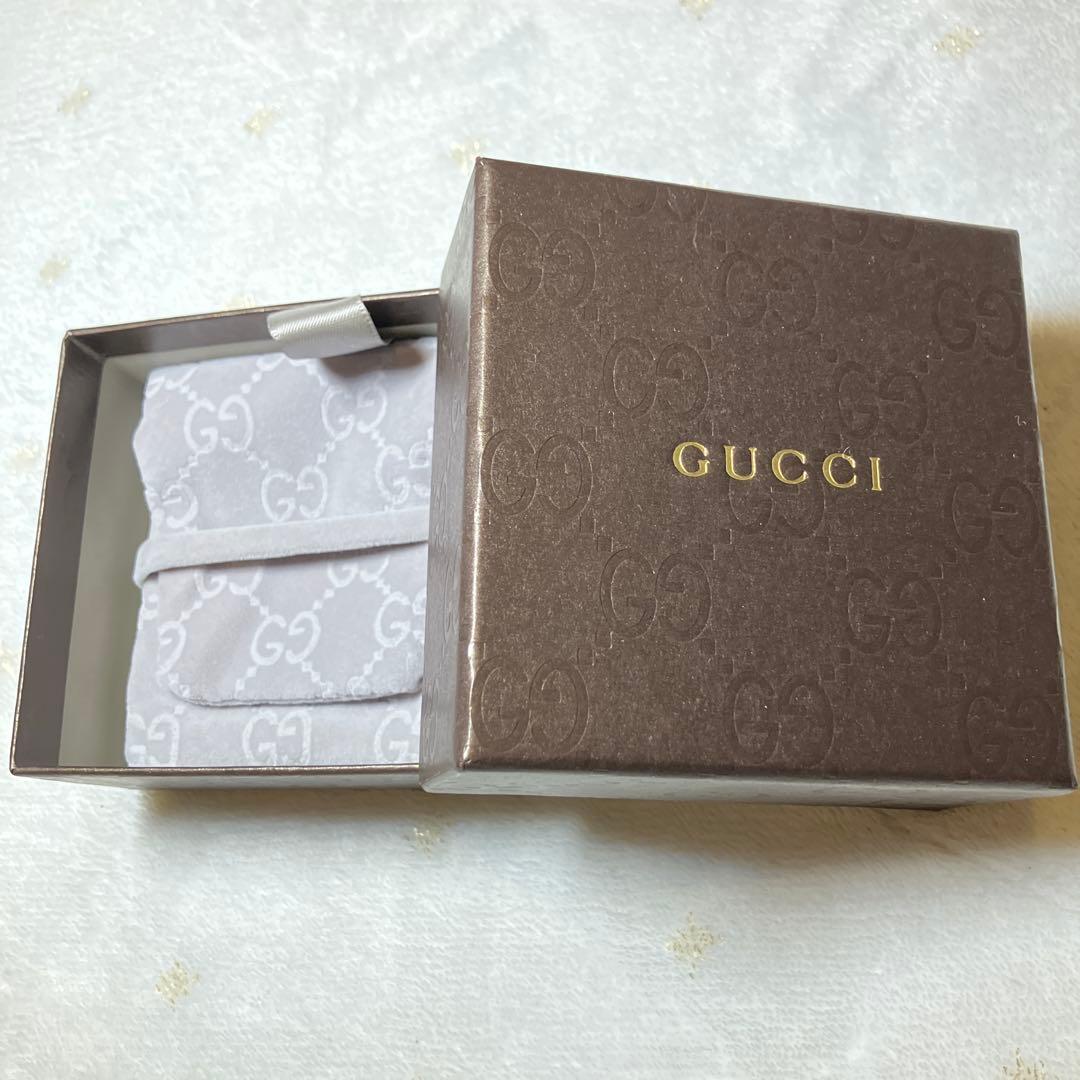 GUCCI インターロッキング G リング Ag925 12号　ロゴ