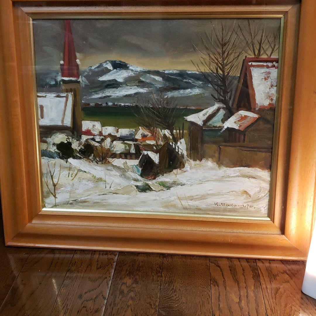 絵画中村勝美　激レア　骨董品　ヴィンテージ　コレクター　絵画