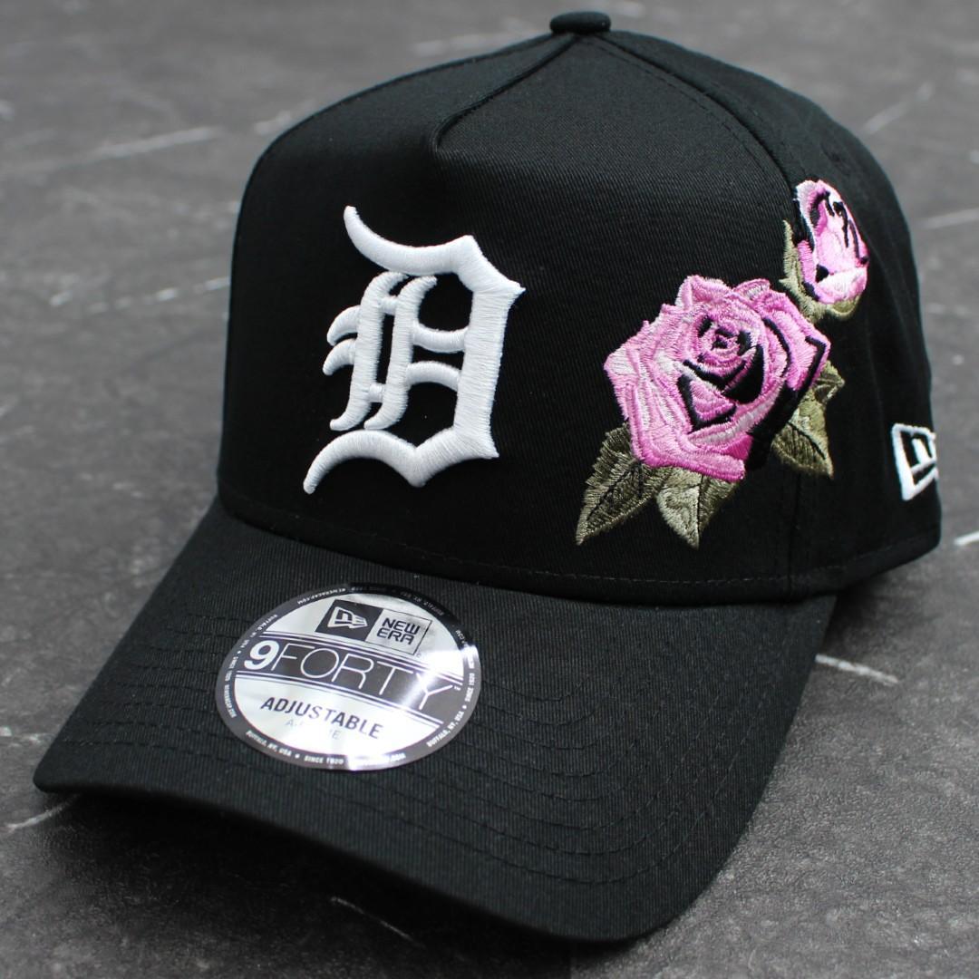 海外モデル NEW ERA デトロイト タイガース ピンク ローズ キャップ