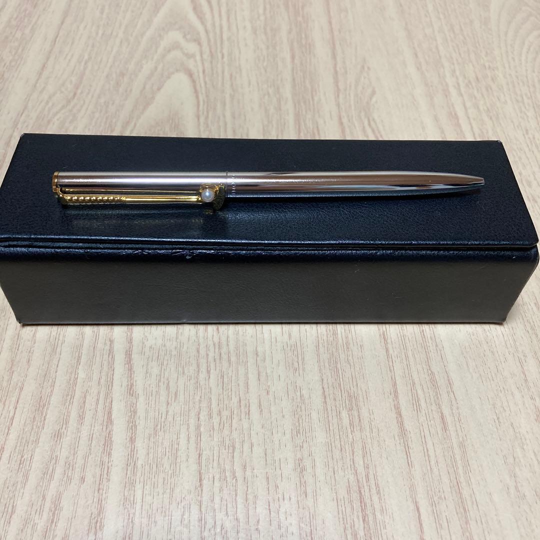 ミキモト、ボールペン、芯が硬い、ゴルフ、ボールの真珠、人気モデル、ヴィンテージ品