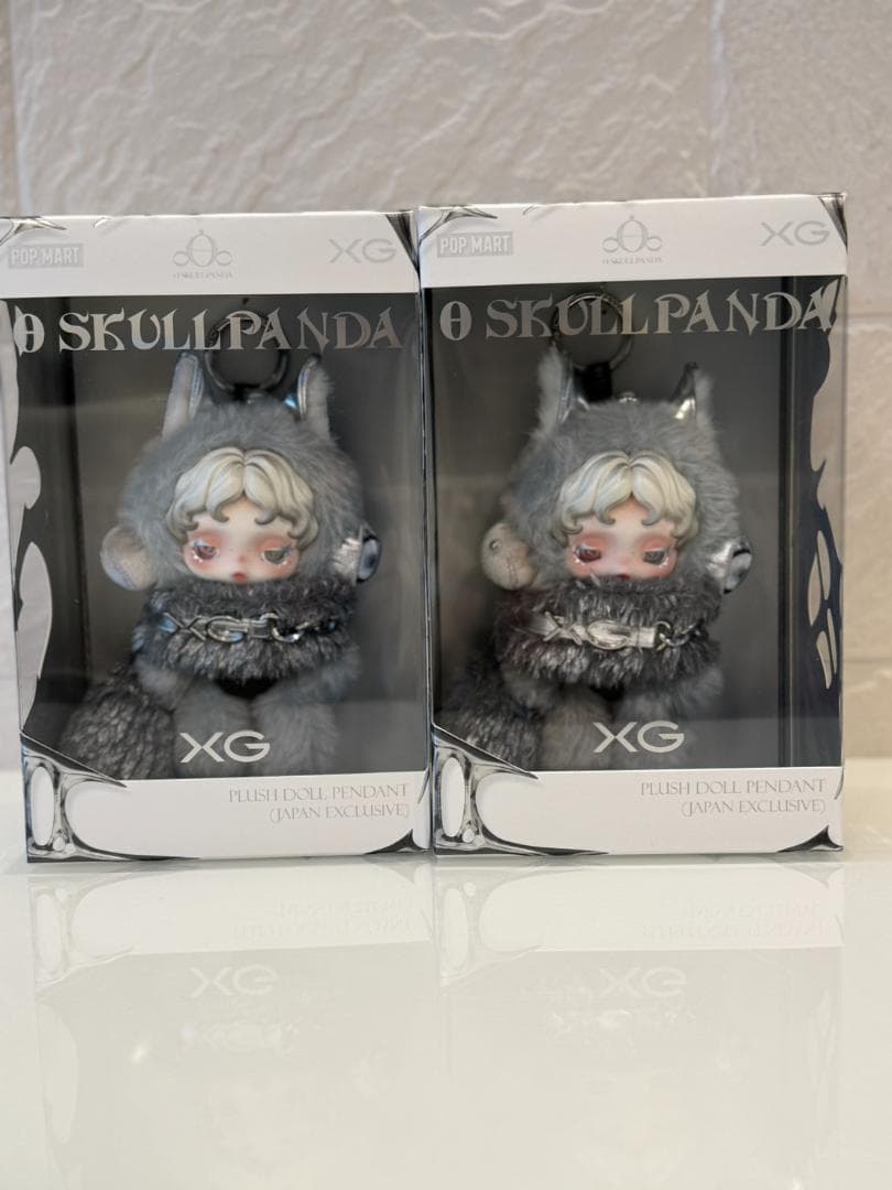 【即日発送】SKULLPANDA × XG POPMART スカルパンダ