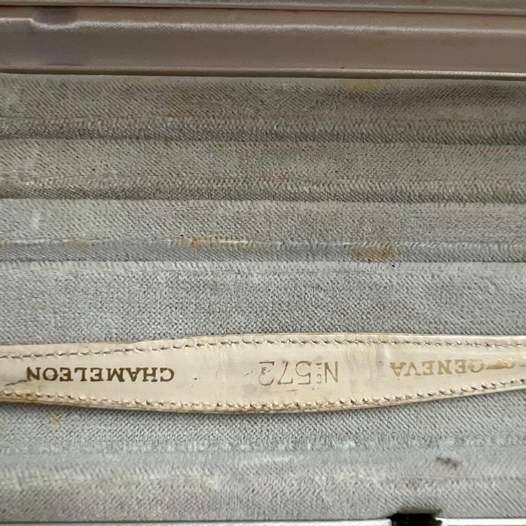 ロレックス カメレオン　純正尾錠　純正ベルト　アイボリー