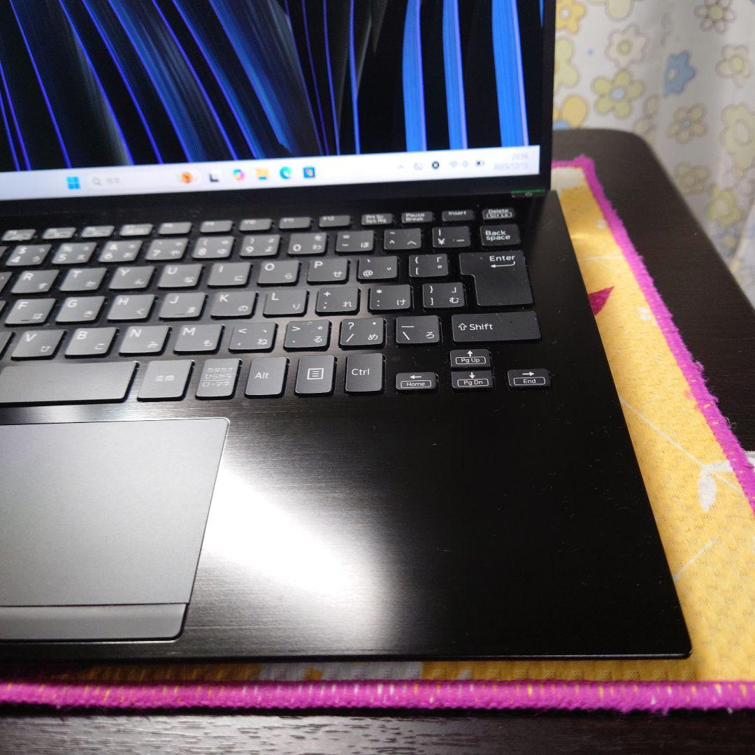 11世代i7！メモリ16G！大画面モデル！VAIO proPK21ノートパソコン