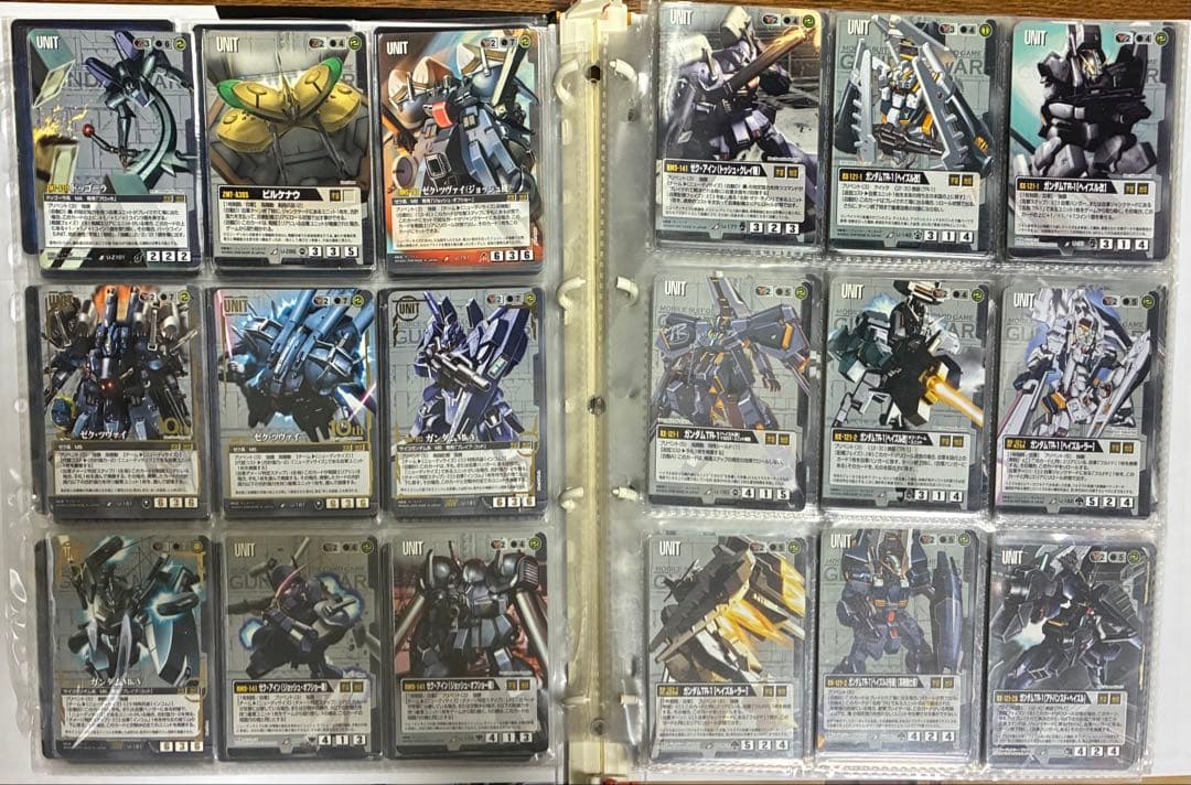 ガンダムウォー　引退品　黒、黒ダブルオー　まとめ売り