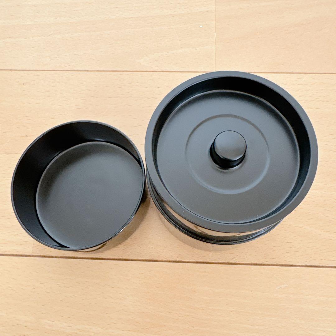 未使用✨つがる塗り 漆器 黒と金の模様 手入れ方法付き 茶道具