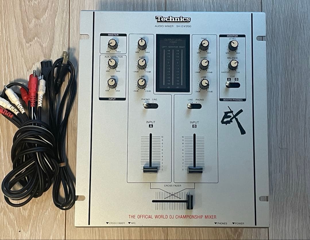 【動作品】テクニクス technics sh-ex1200 dj ミキサー