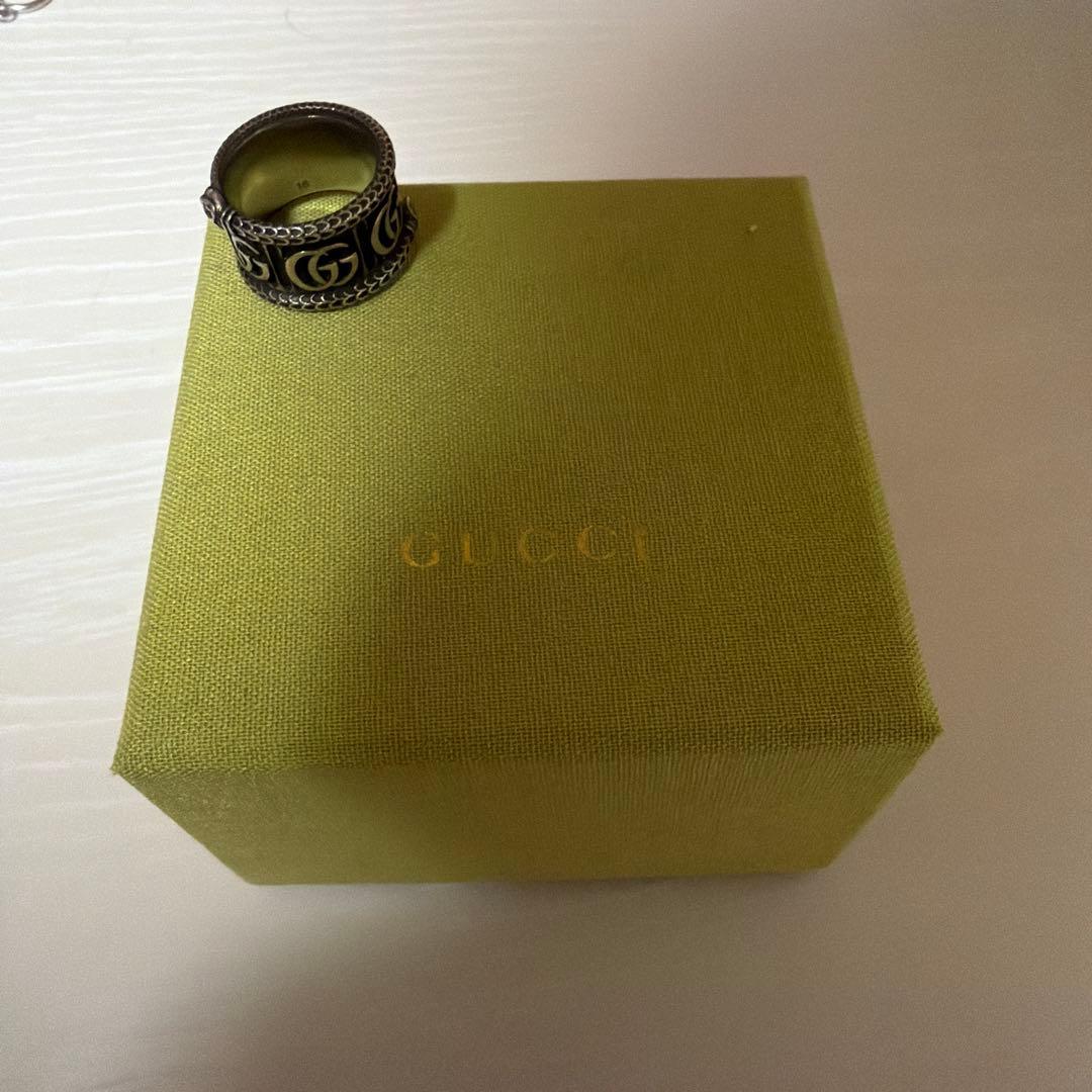 GUCCI グッチ スネーク リング 16号 シルバー925 箱付き 定番 人気