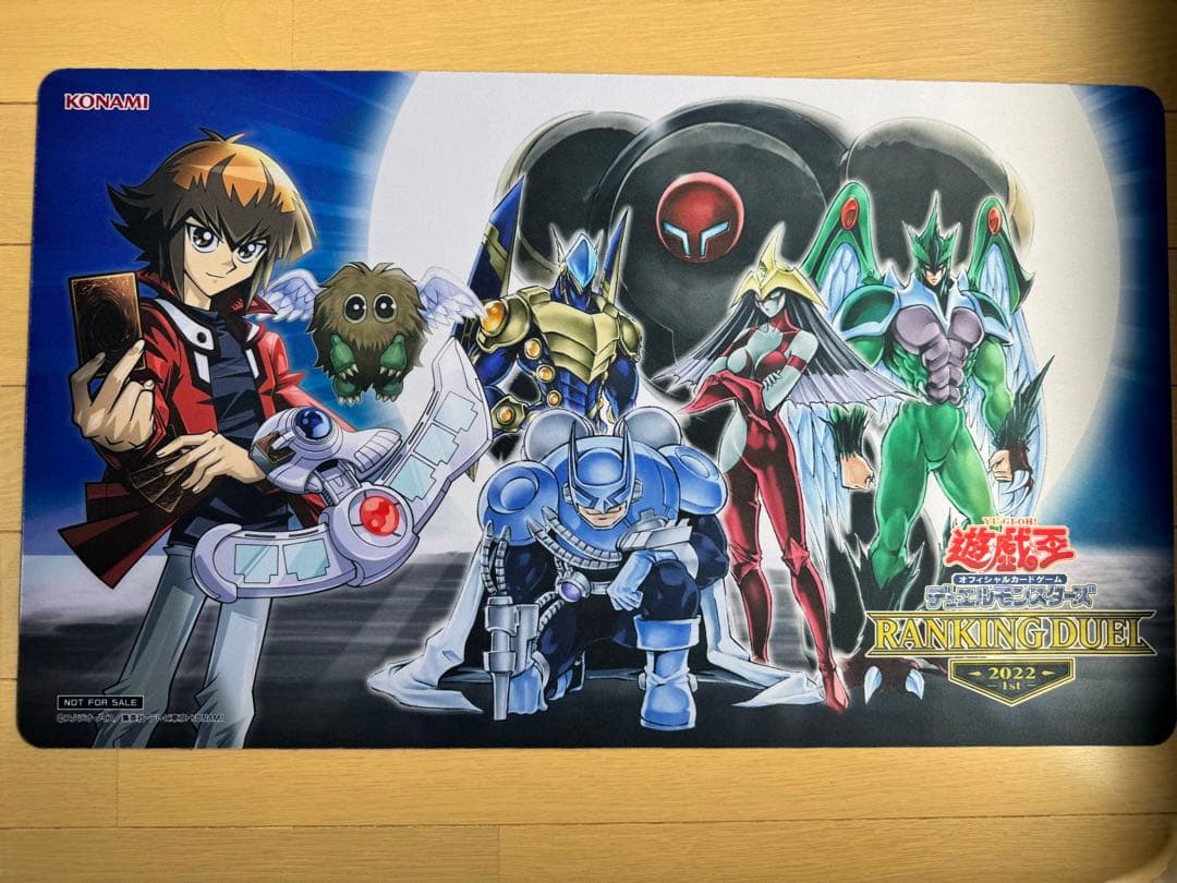 遊戯王　ランキングプレイマット　遊城十代　ホープオブフィフス