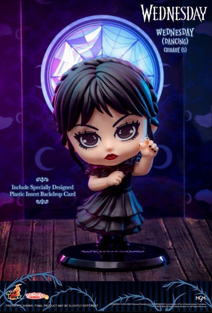 ホットトイズ　コスベイビー　ウェンズデー(ダンシング) アダムスファミリー