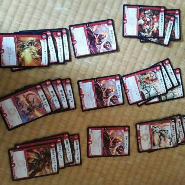 赤単速攻デッキパーツ