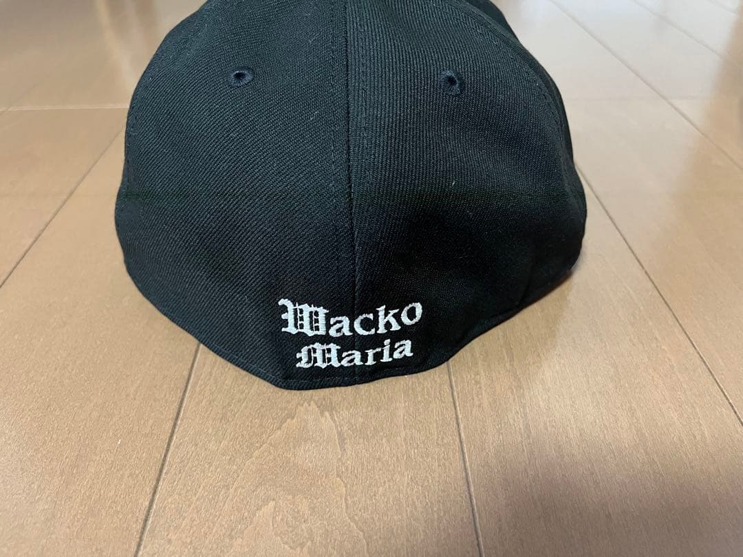 Wacko Maria ブラック ベースボールキャップ 7 1/2