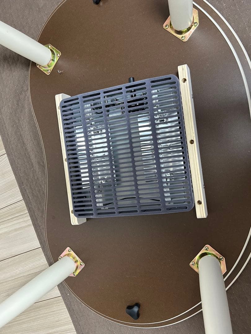 【ニトリ】豆型リビングこたつ ホワイトウォッシュ