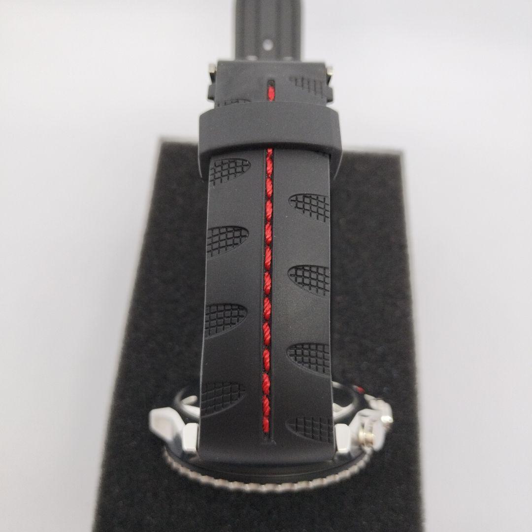 ADCT クロノグラフ ラバーベルト腕時計